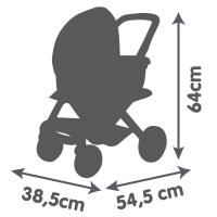 Kombinovaný kočárek Maxi Cosi pro panenky béžový